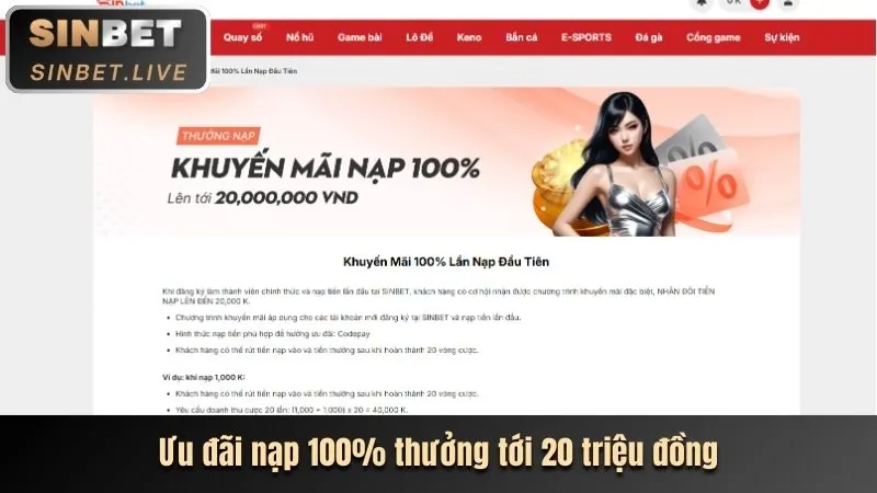 Khuyến mãi chào mừng thành viên mới Cwin66